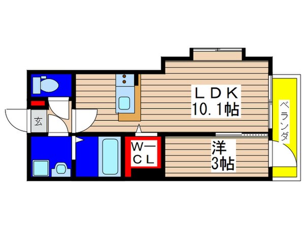 Ｔｅｒｉｏｓの物件間取画像